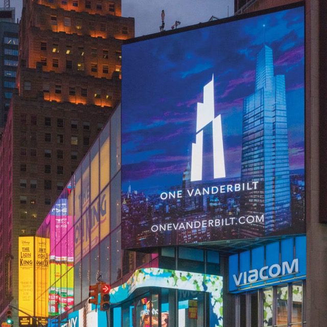 CO OP Brand One Vanderbilt Billboard design application