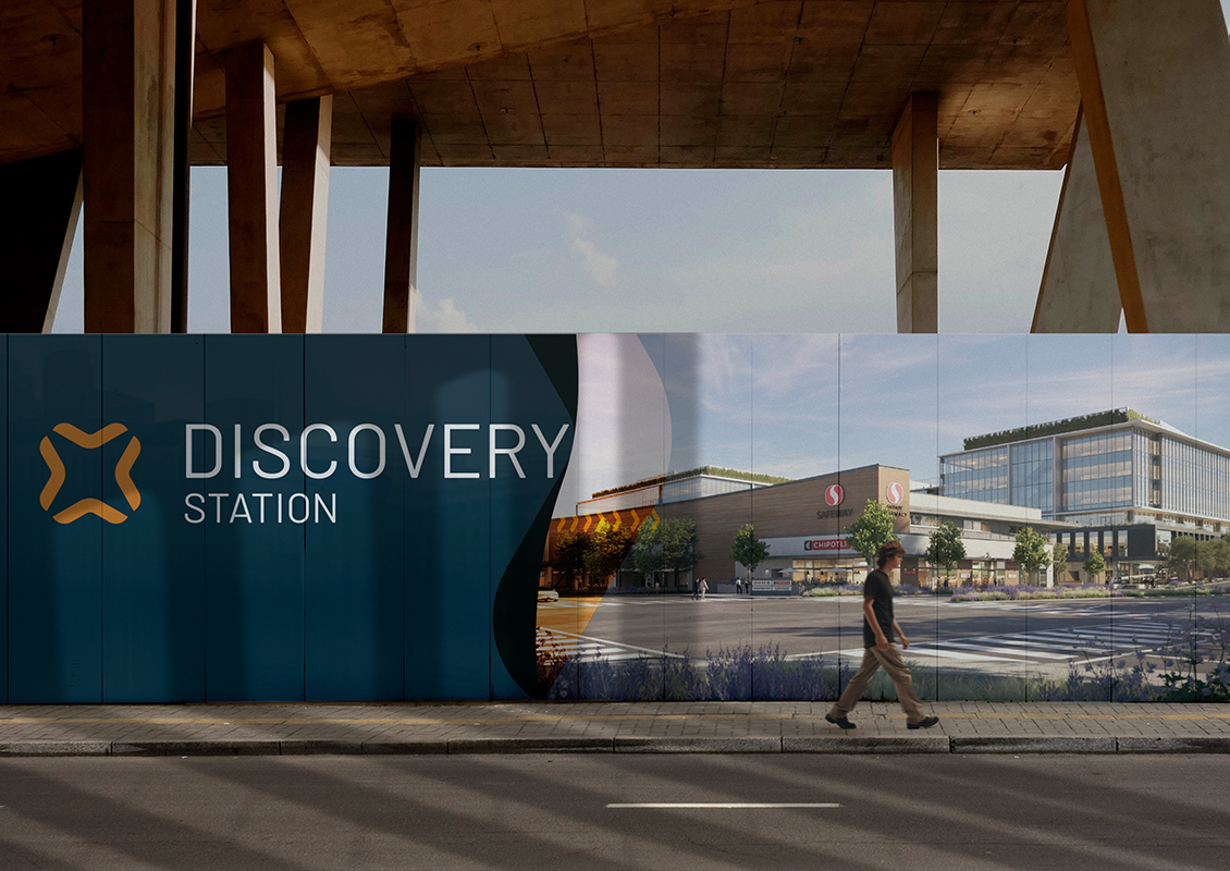 Discovery Station signage