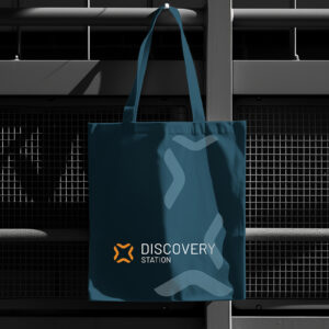 Discovery Station tote bag