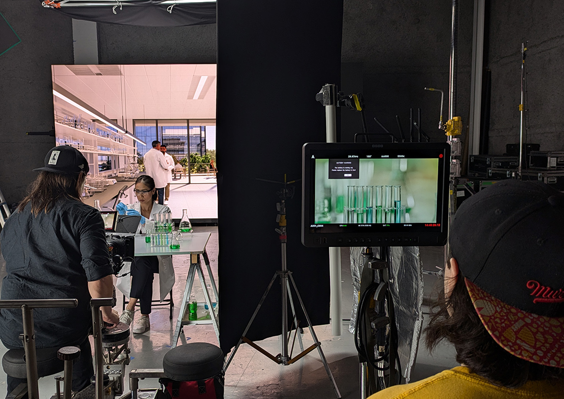 Discovery Station Brand Film Production XR Stage