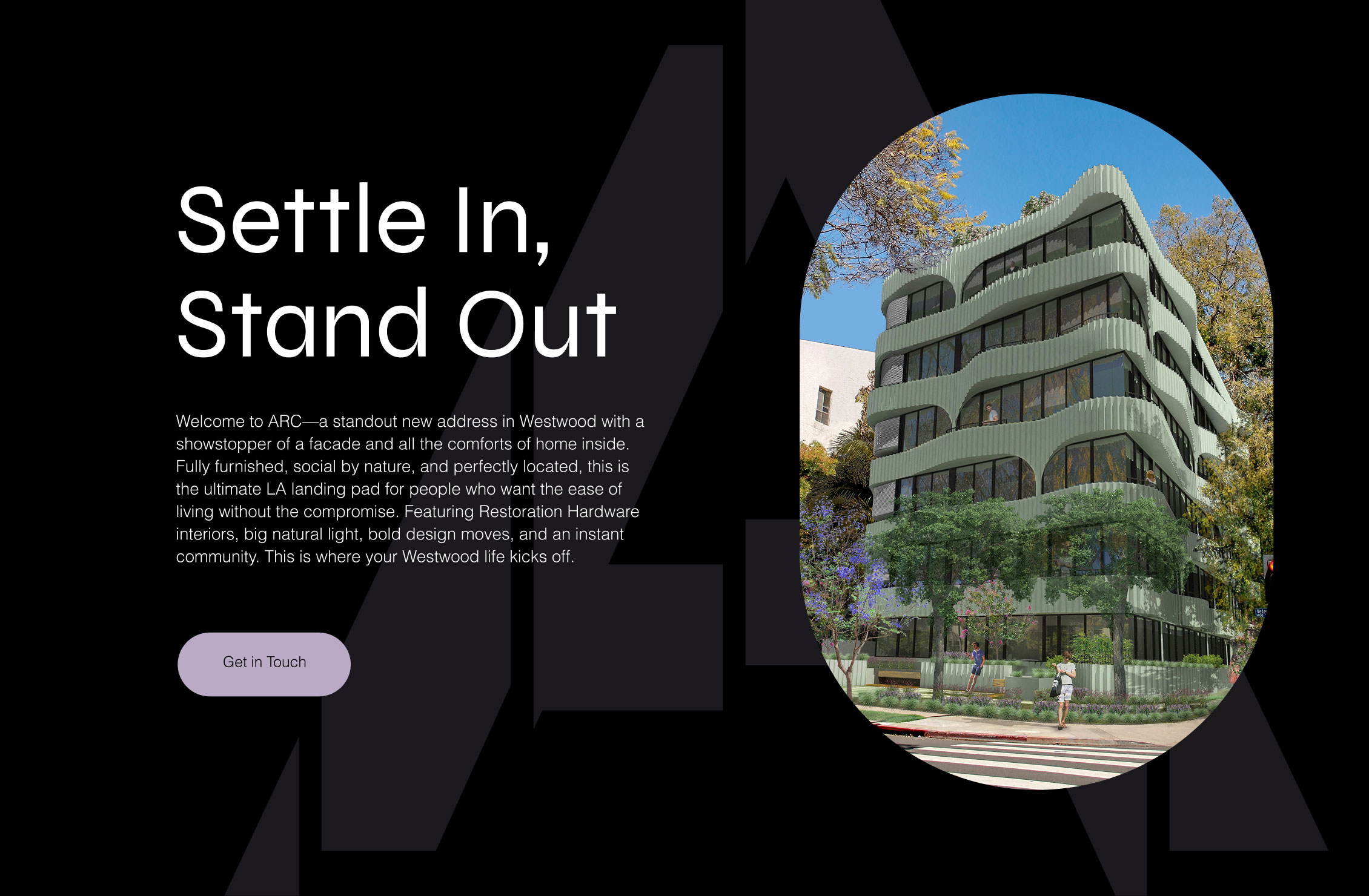 Arc Westwood layout