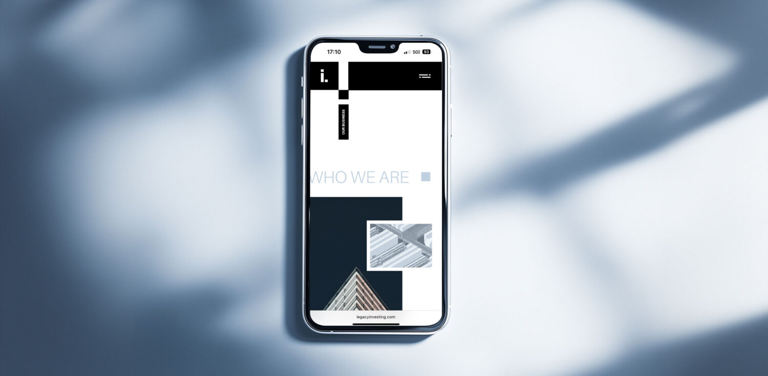 Legacy Investing mobile website