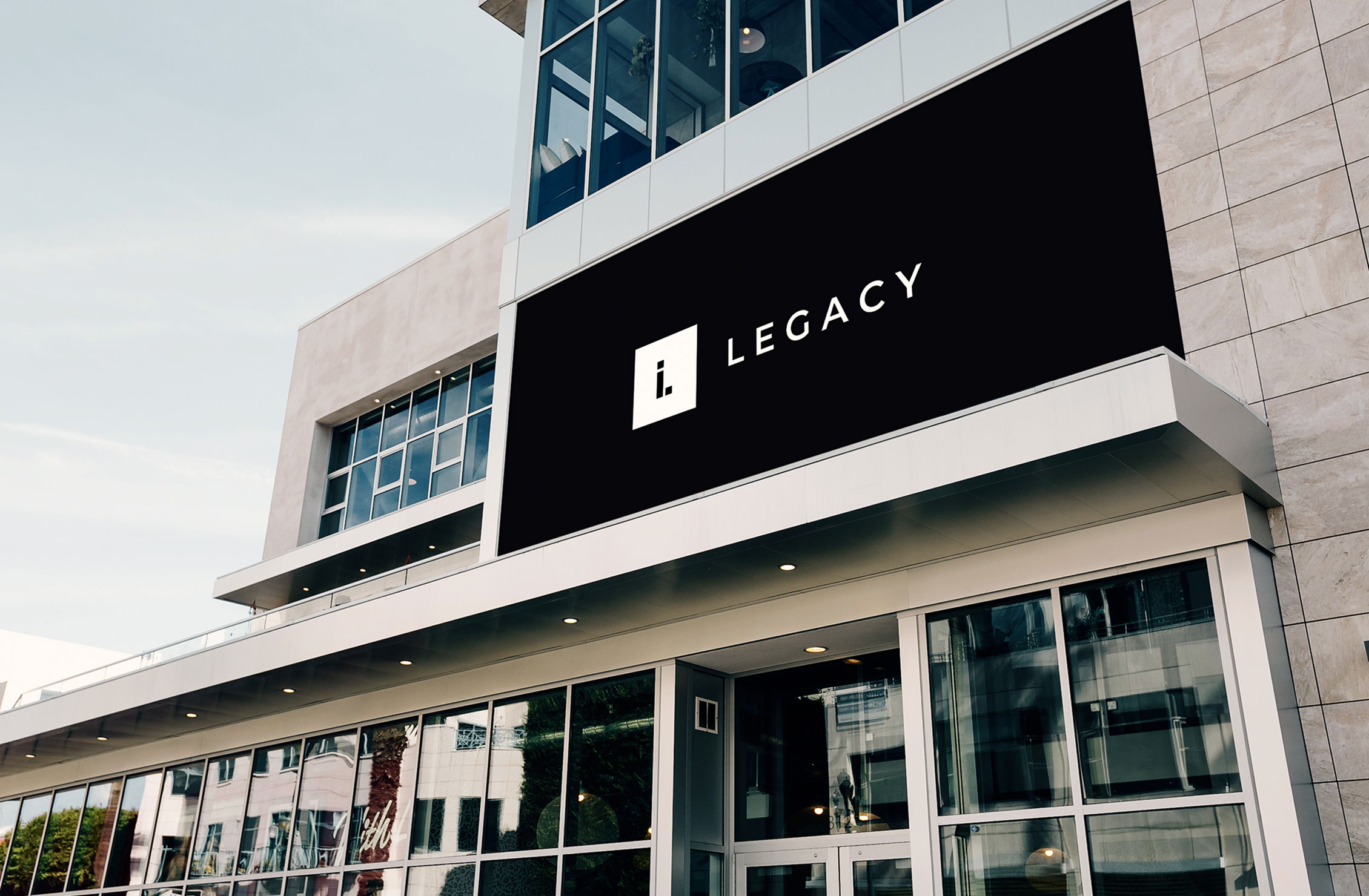 Legacy Investing signage
